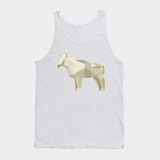 White Metal Bull symbol of the new year 2021 Tank Top